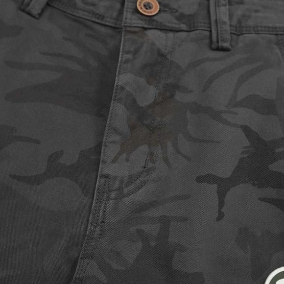 AAPE Camouflage Print Drawstring Black Shorts - Picture 14 of 16